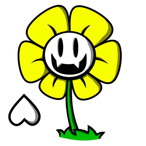 flowey drawing from undertale.